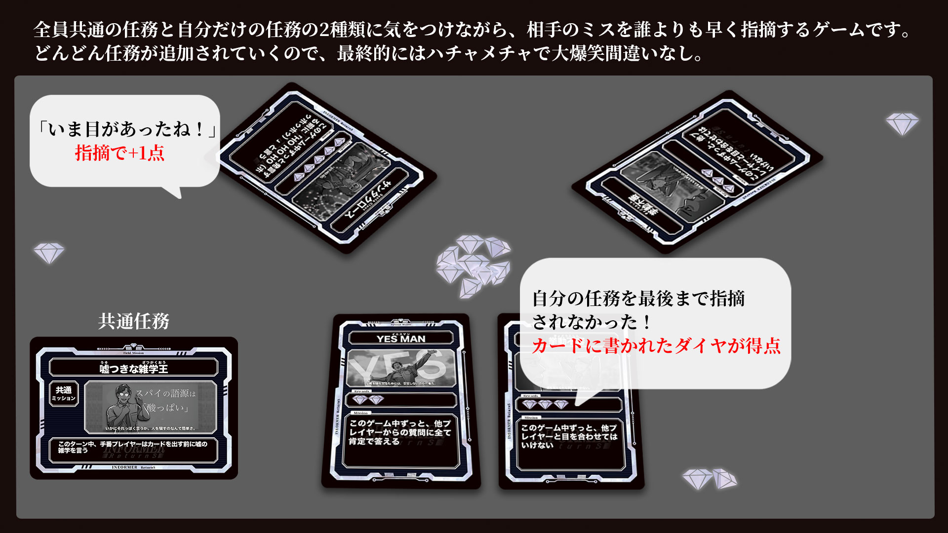 インフォーマーリターンズのメインビジュアル